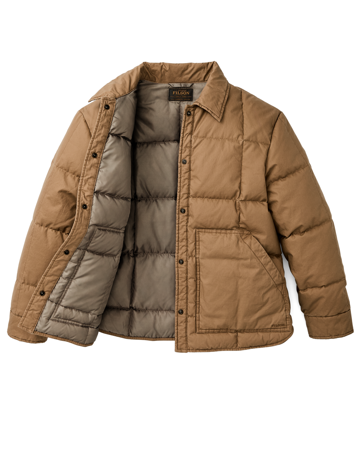 Women's Heritage Cotton Down Jacket - Antique Bronze