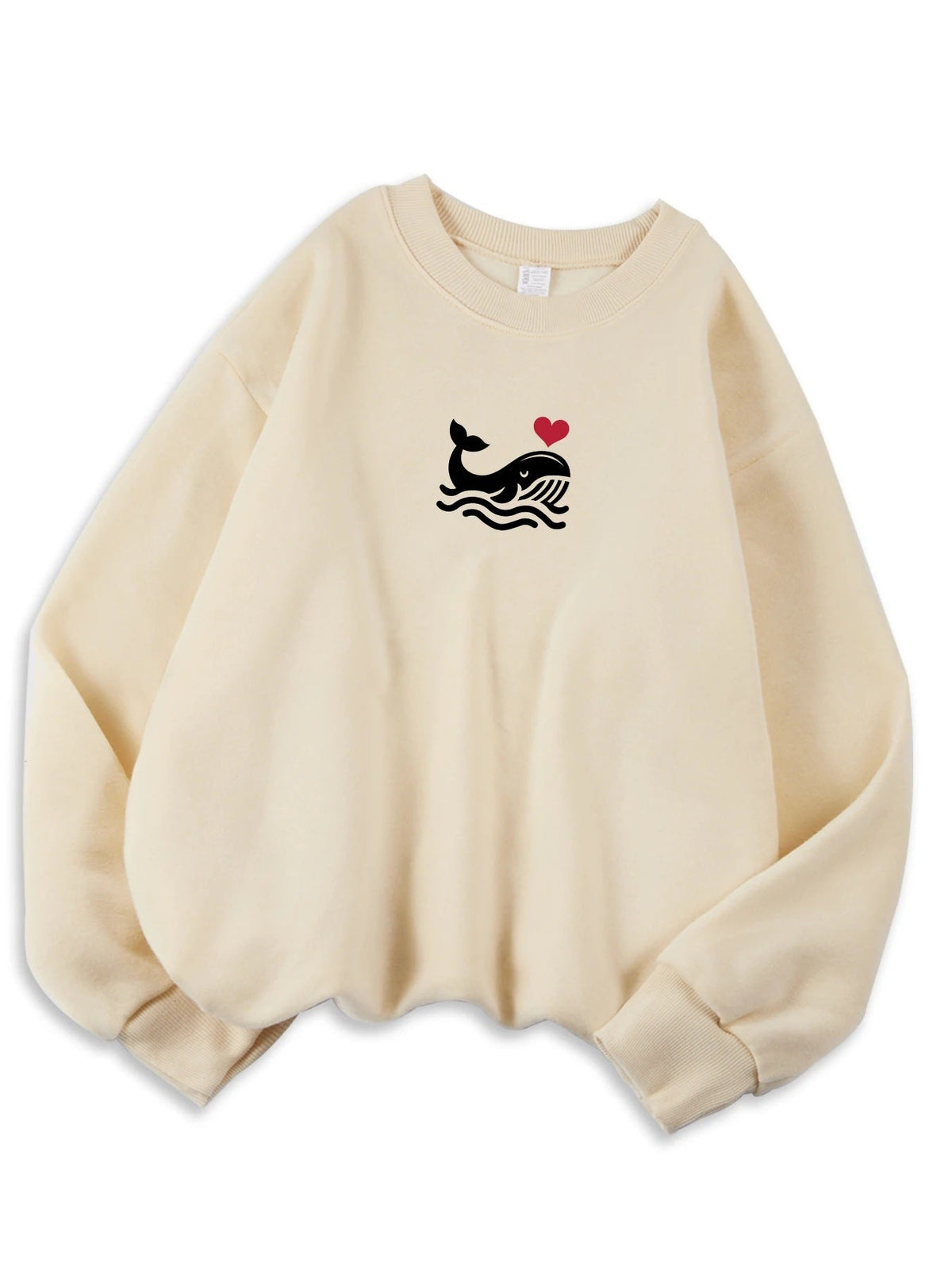 Casual Print Cozy Hoodie Sweatshirt for Fall