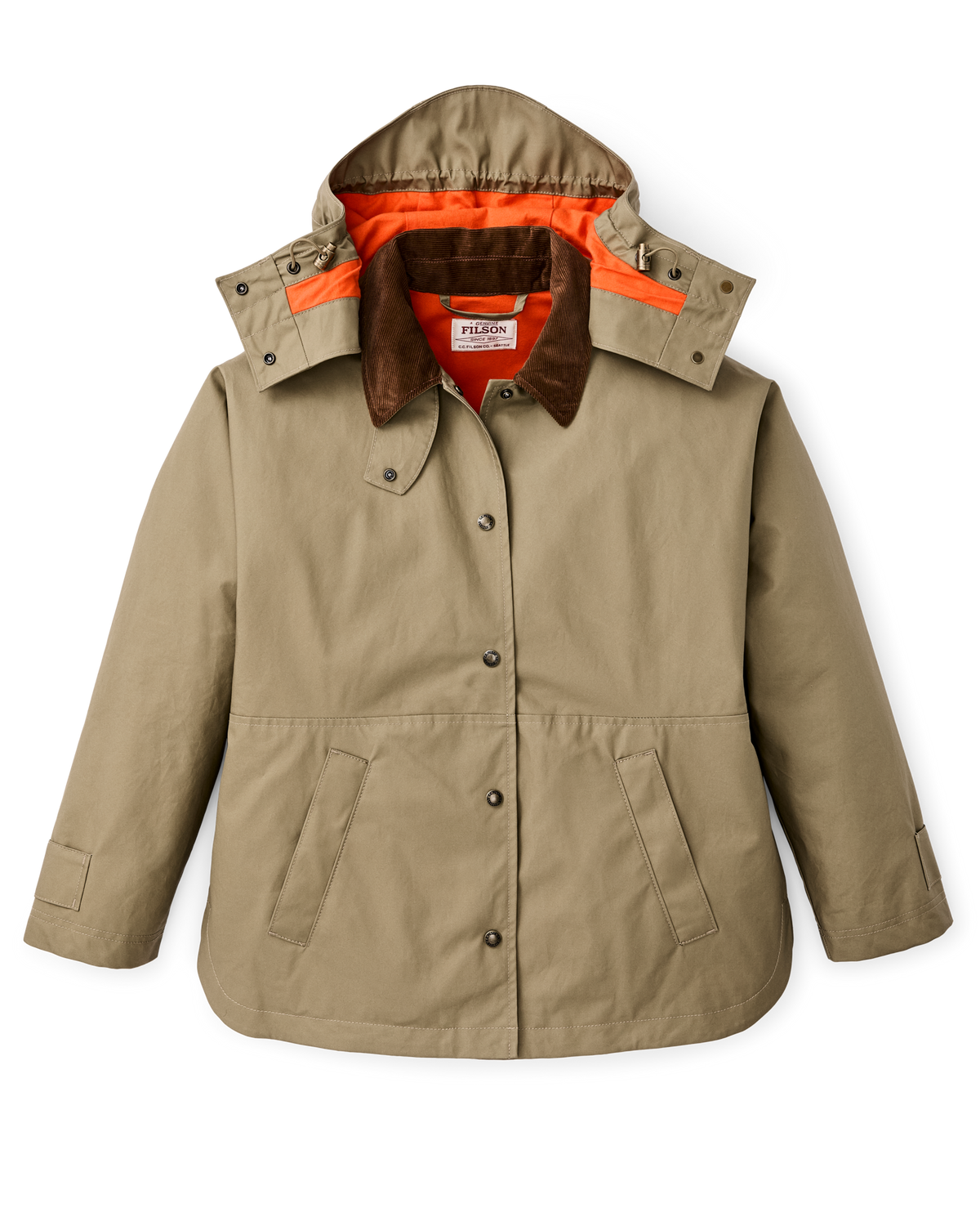 Women's Harbor Front Waxed Jacket - Marsh Tan