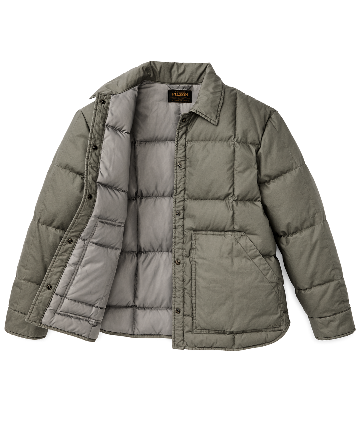 Women's Heritage Cotton Down Jacket - Smokey Olive