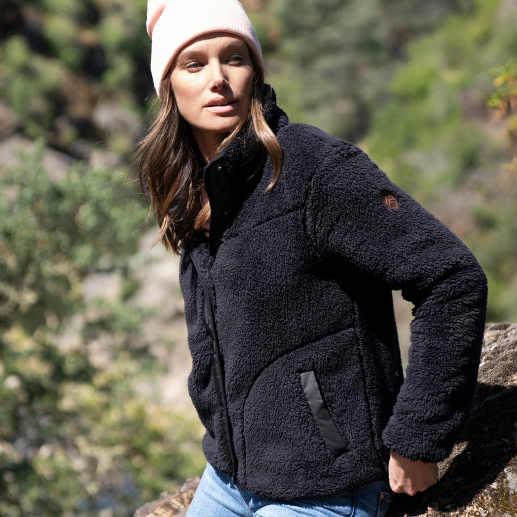 Women's Sierra Butter Pile? Button Front Jacket