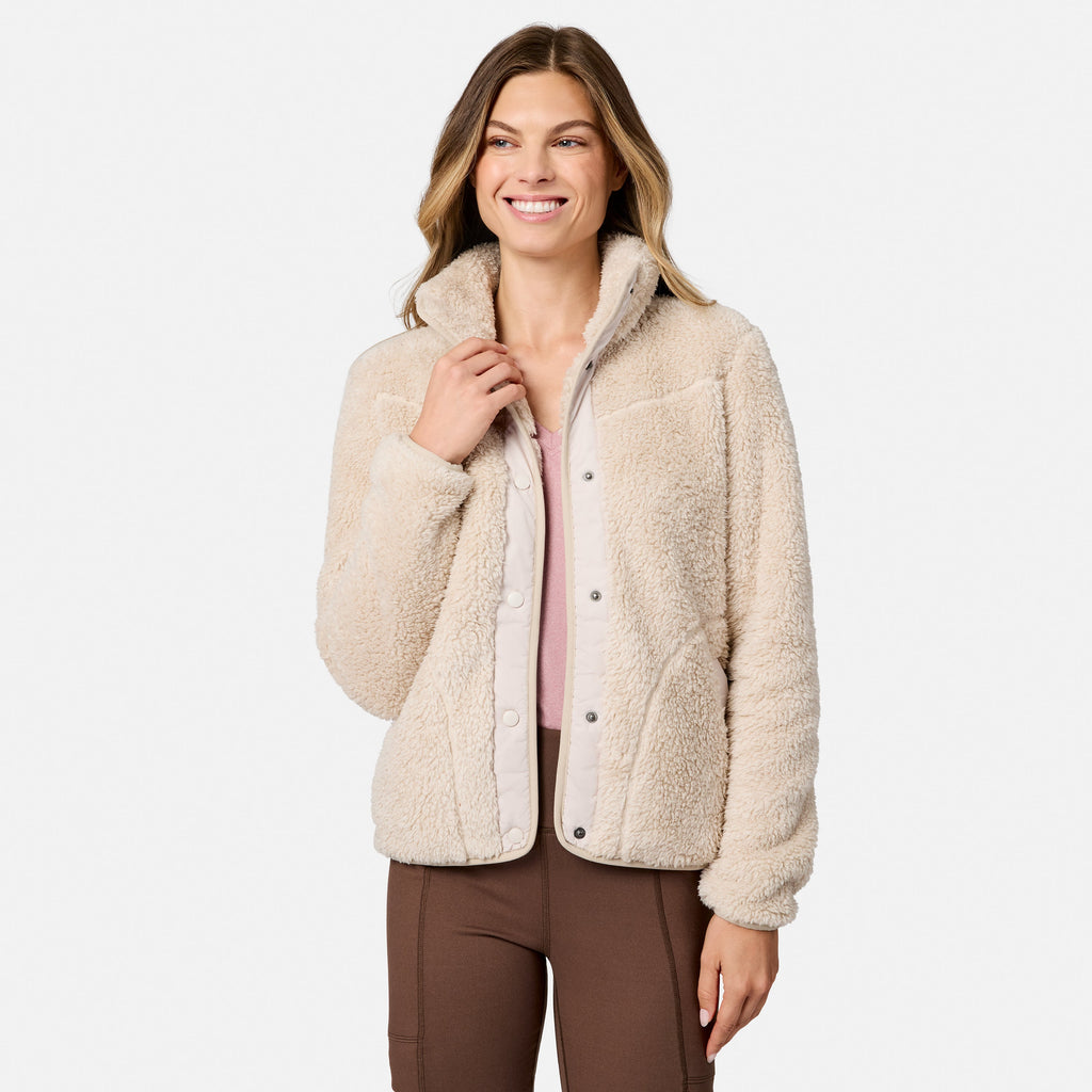 Women's Sierra Butter Pile? Button Front Jacket