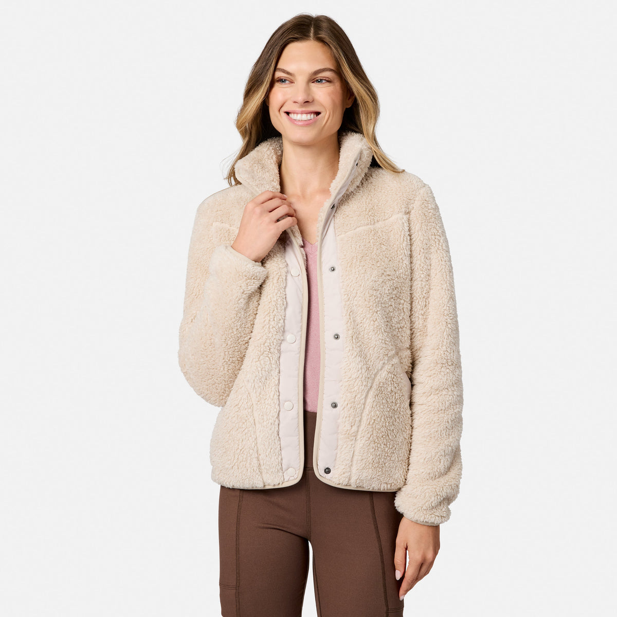 Women's Sierra Butter Pile? Button Front Jacket