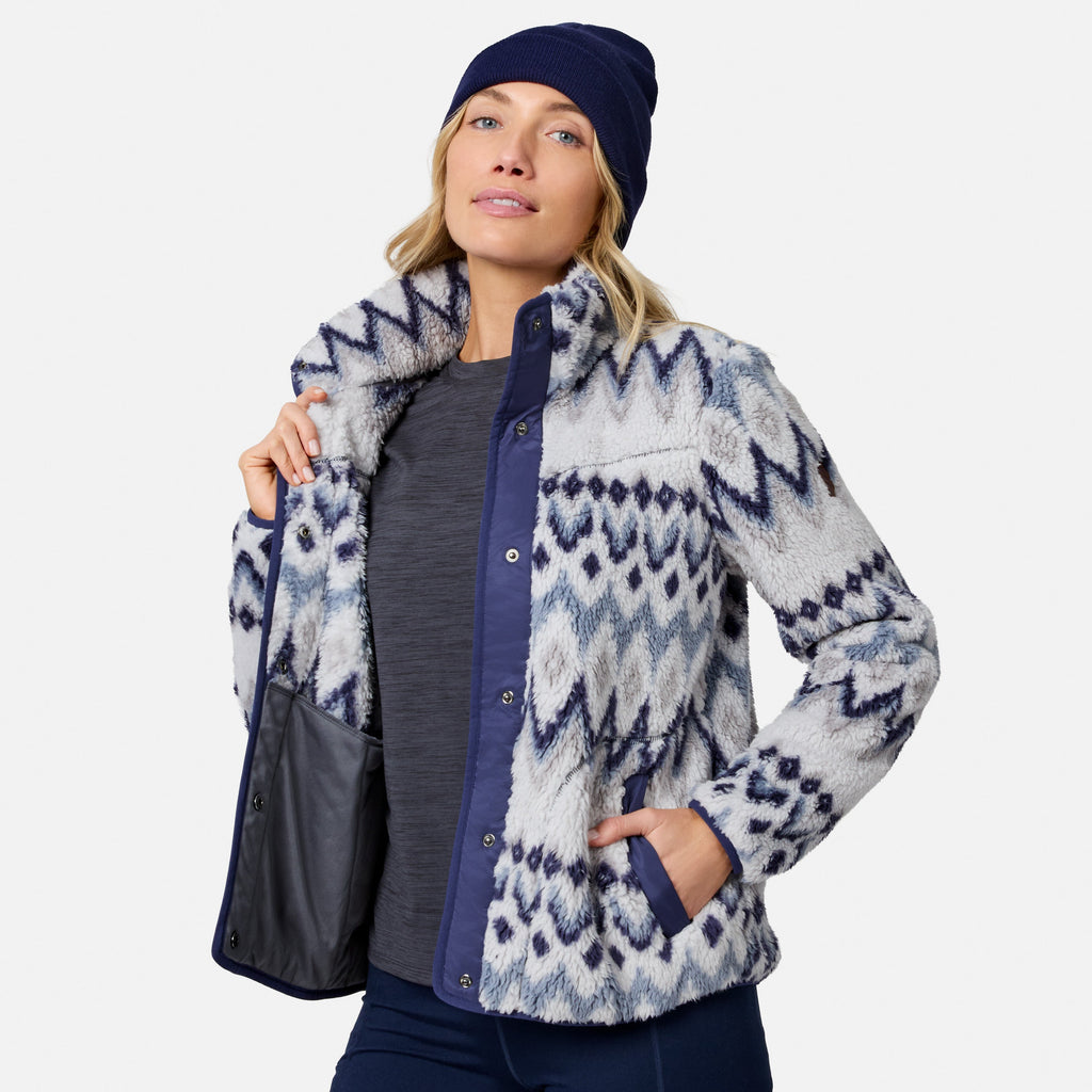 Women's Sierra Butter Pile? Button Front Jacket