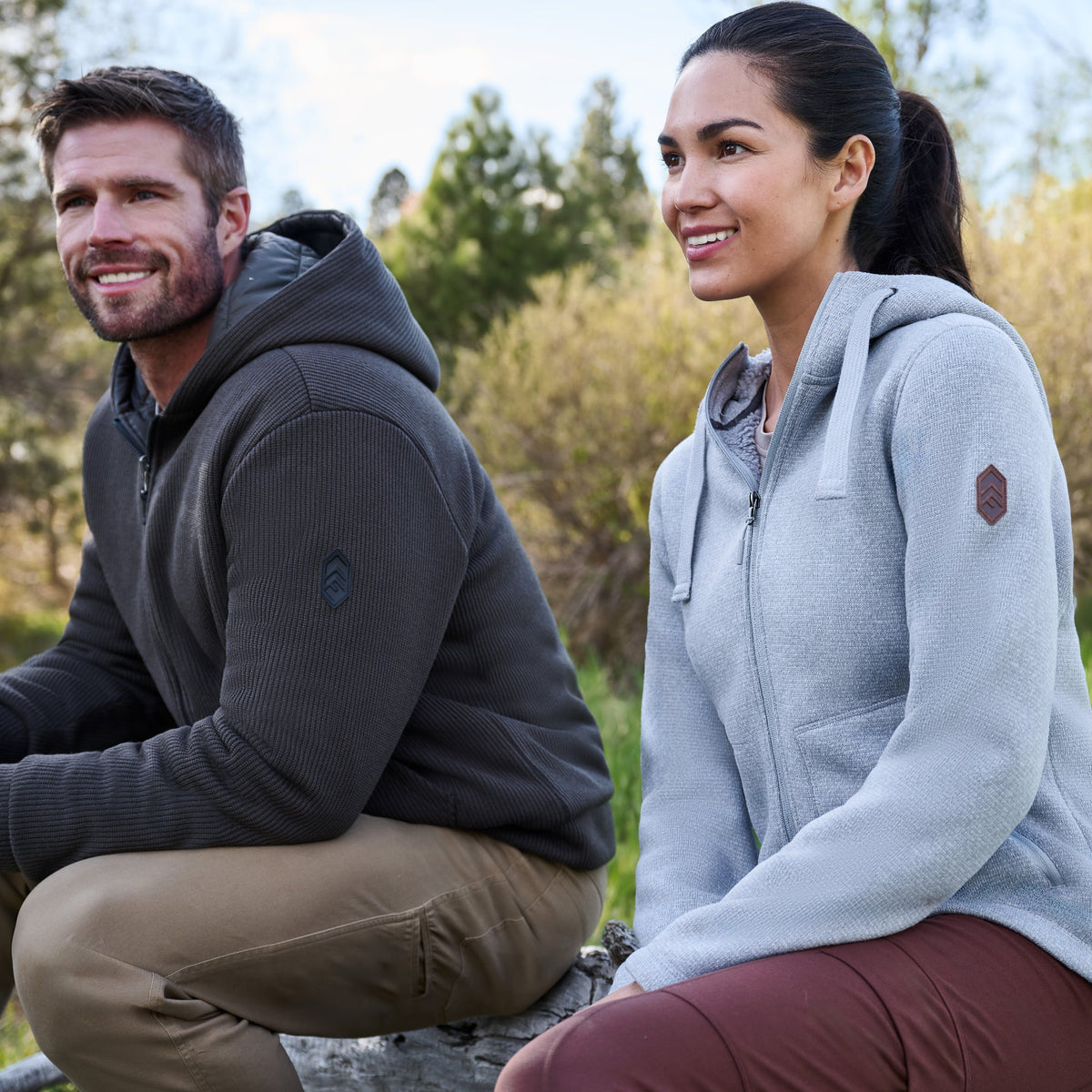 Women's Textured Mountain Fleece Jacket
