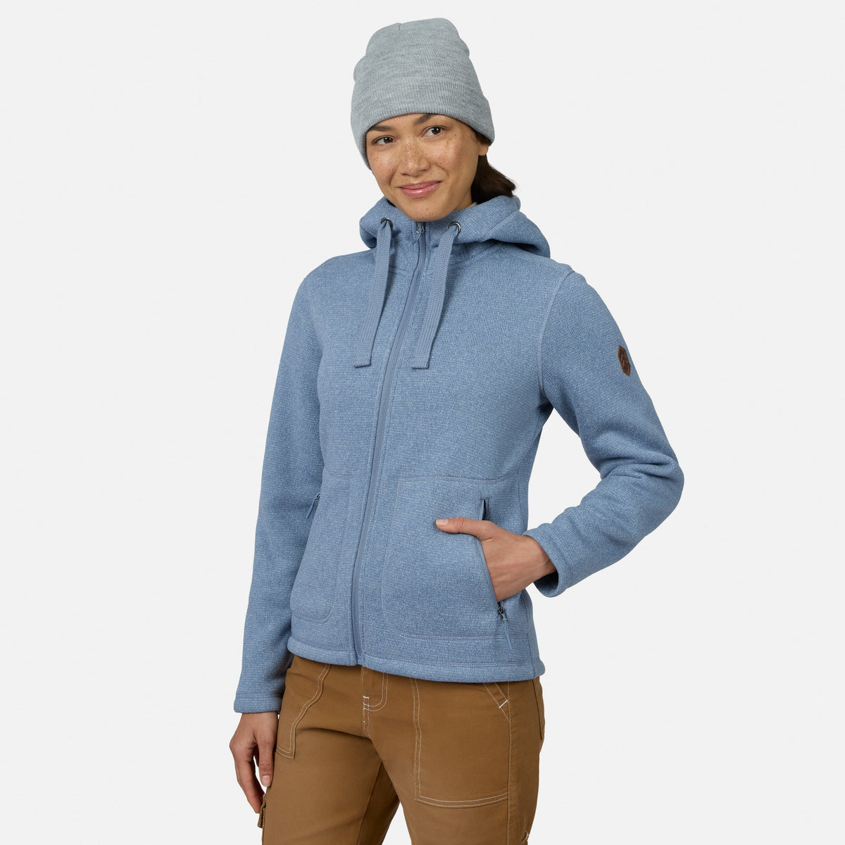 Women's Textured Mountain Fleece Jacket