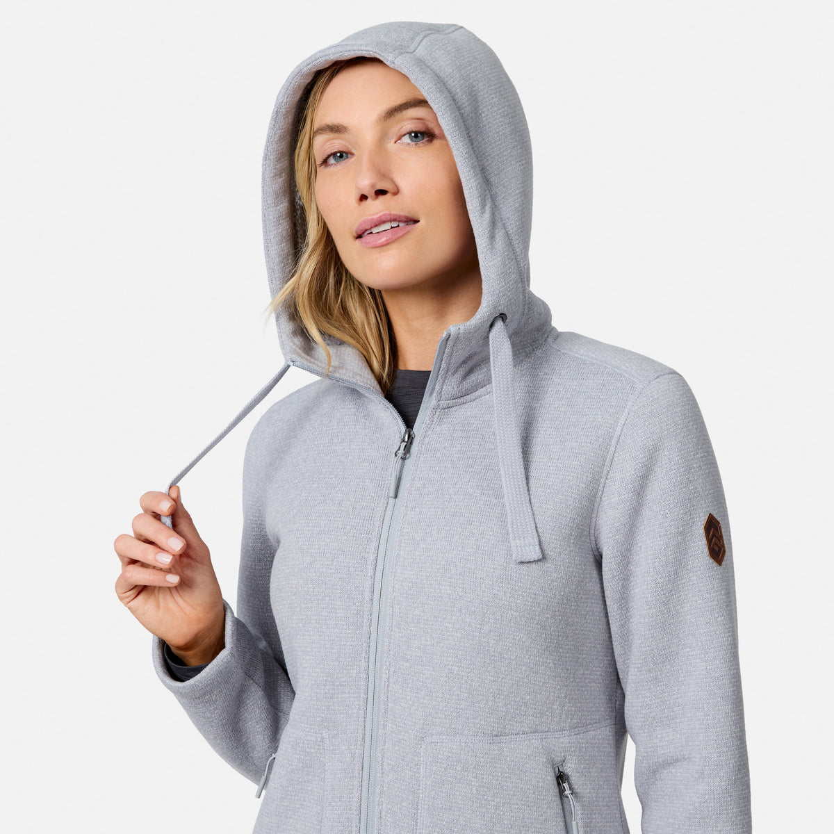 Women's Textured Mountain Fleece Jacket