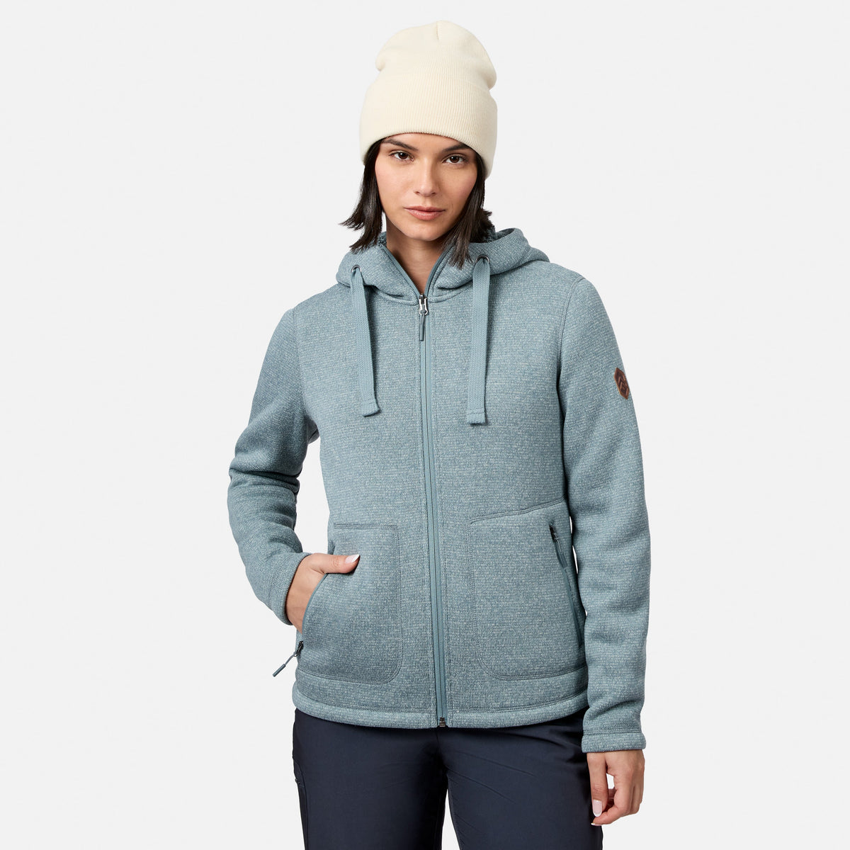 Women's Textured Mountain Fleece Jacket