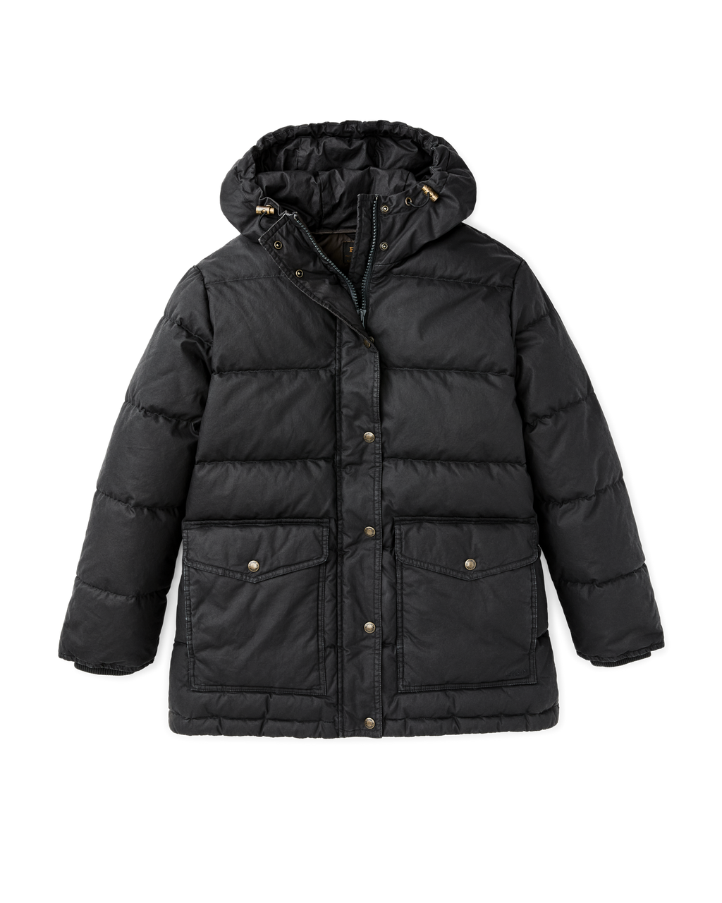 Women's Heritage Cotton Down Parka - Black
