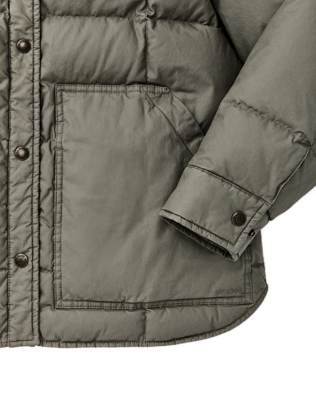 Women's Heritage Cotton Down Jacket - Smokey Olive