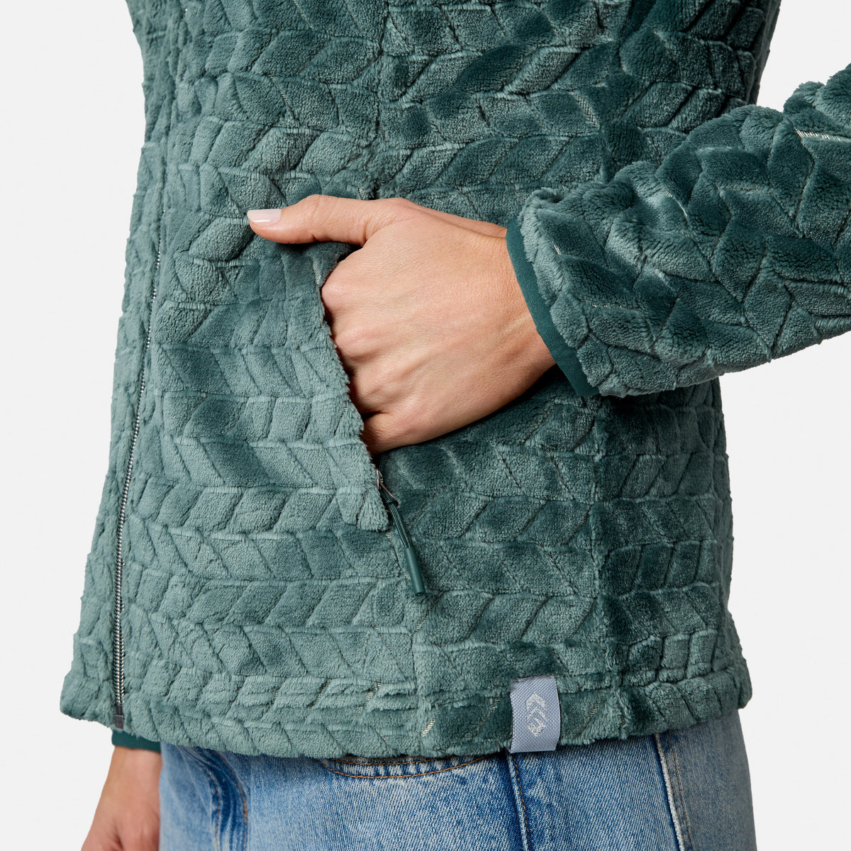 Women's Cable Butter Pile? Jacket