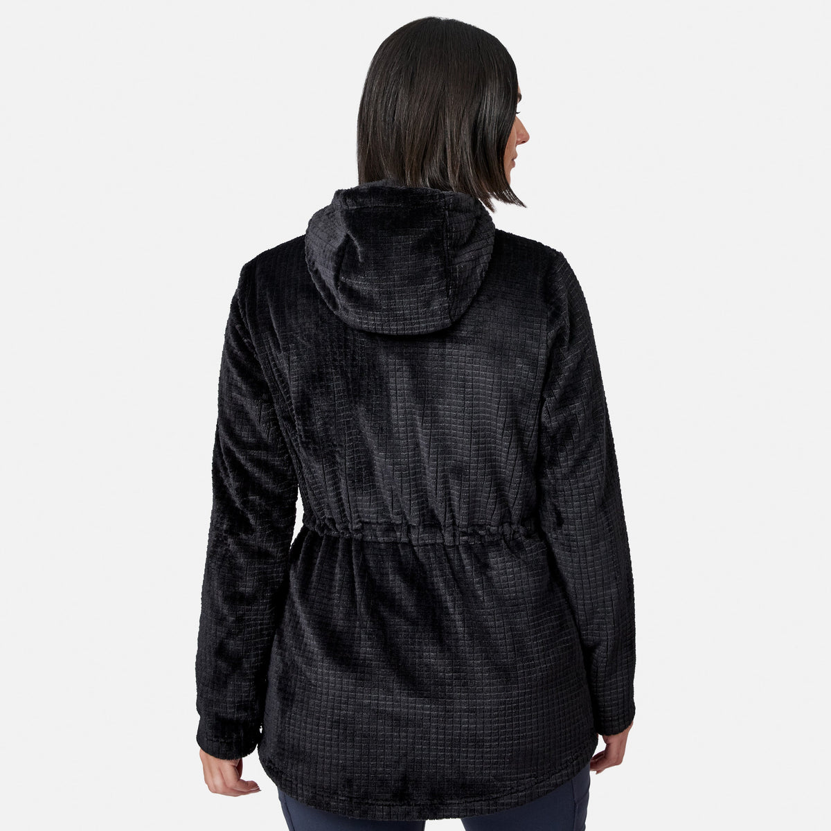 Women's Grid Butter Pile? Anorak Jacket