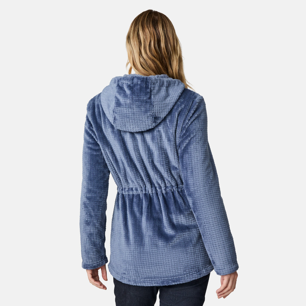 Women's Grid Butter Pile? Anorak Jacket
