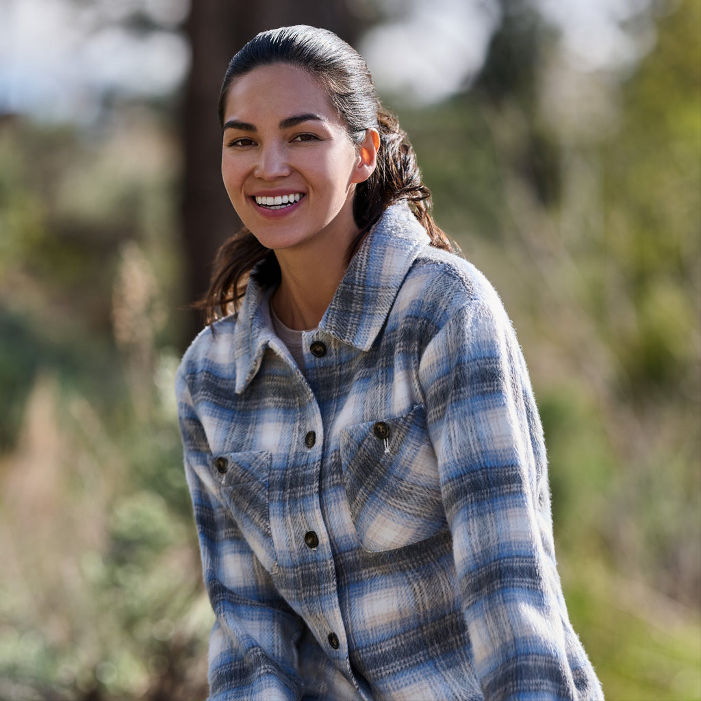 Women's Hayley Plaid Shacket