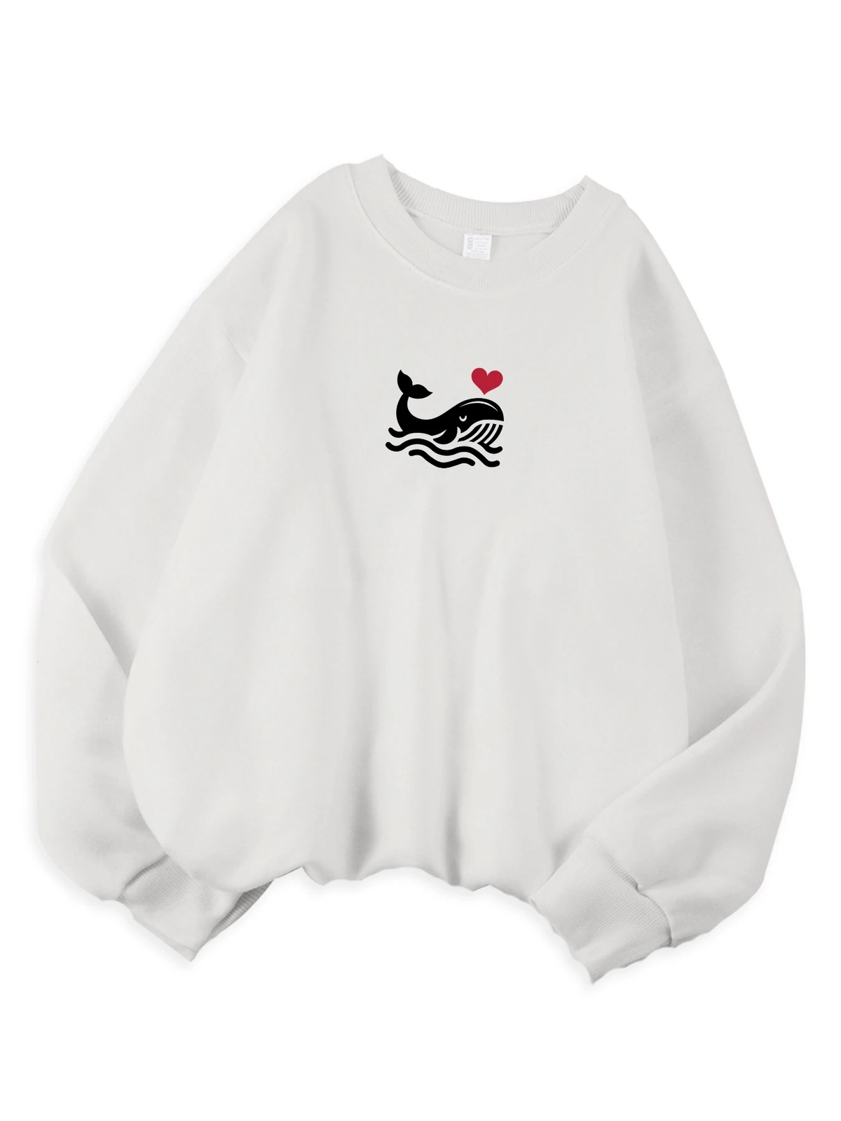 Casual Print Cozy Hoodie Sweatshirt for Fall