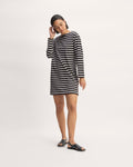 The Mariner Dress | Black / Bone