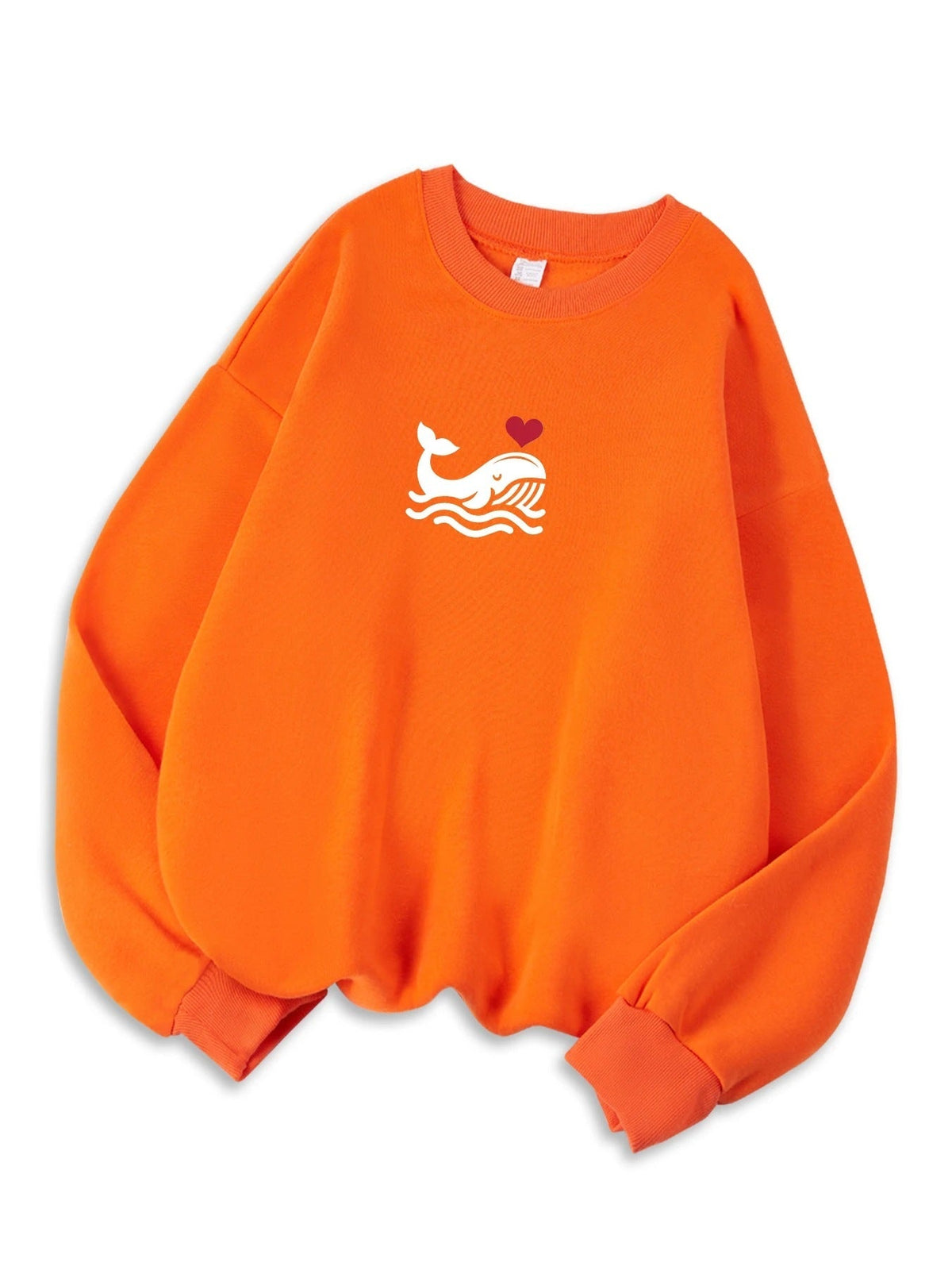 Casual Print Cozy Hoodie Sweatshirt for Fall