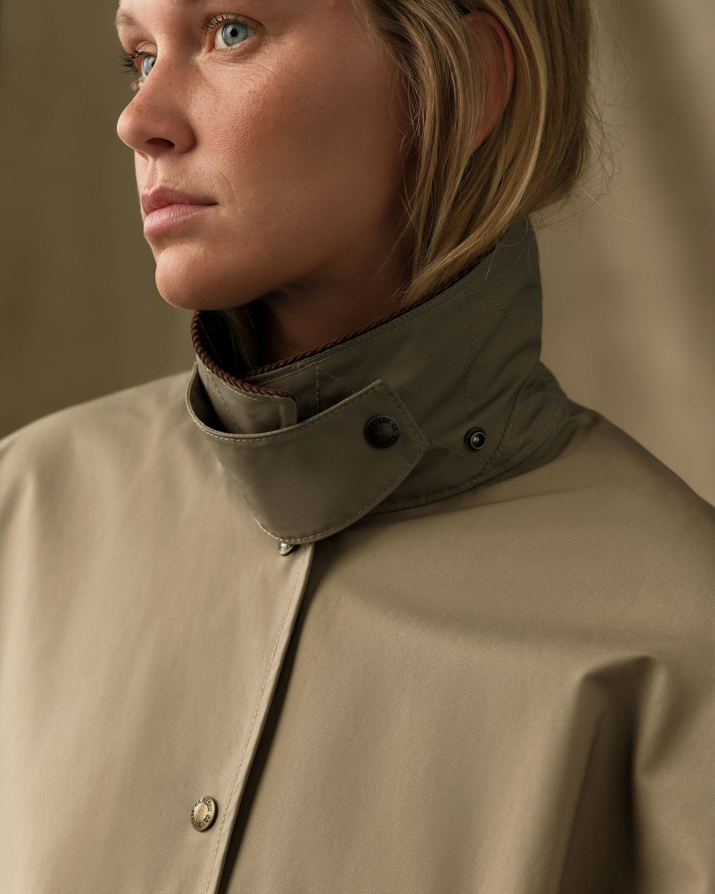 Women's Harbor Front Waxed Jacket - Marsh Tan