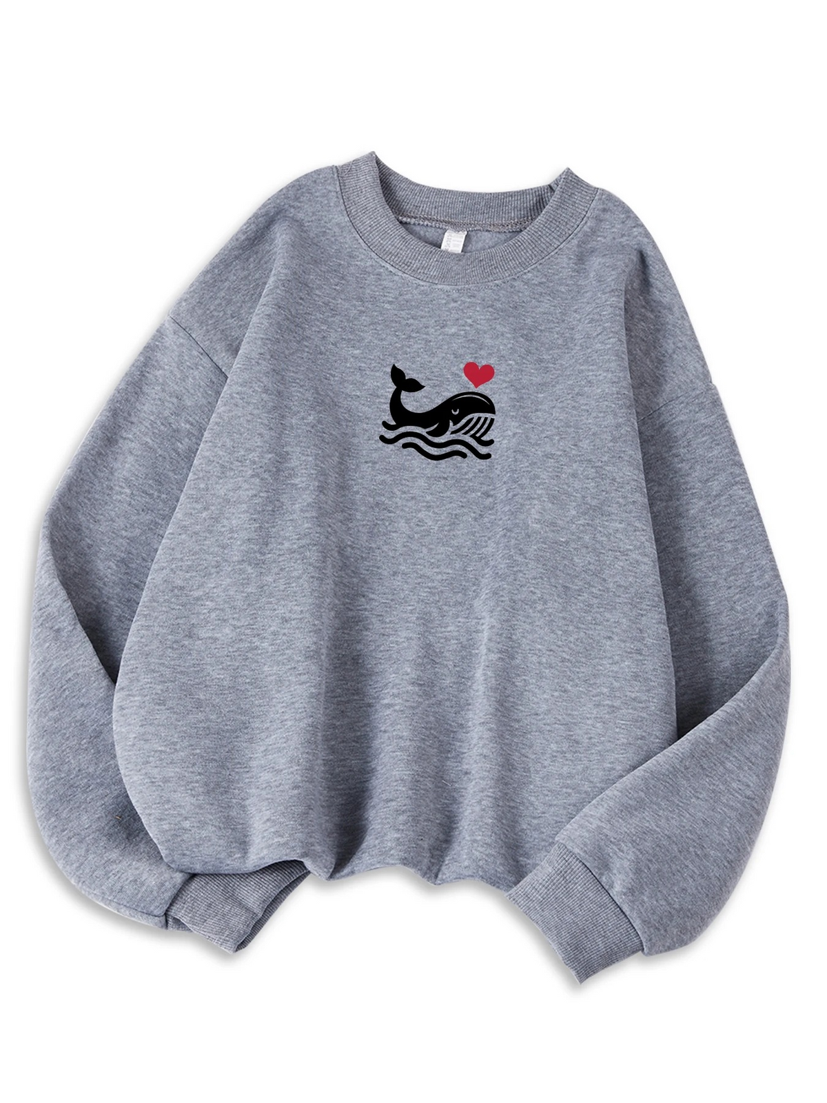 Casual Print Cozy Hoodie Sweatshirt for Fall