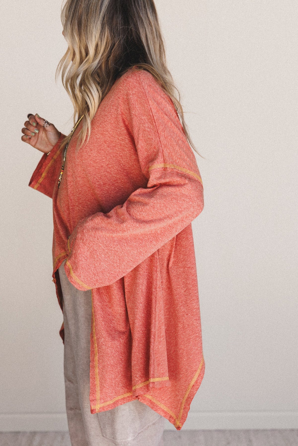 The Nest Soft Intentions Top - Rust