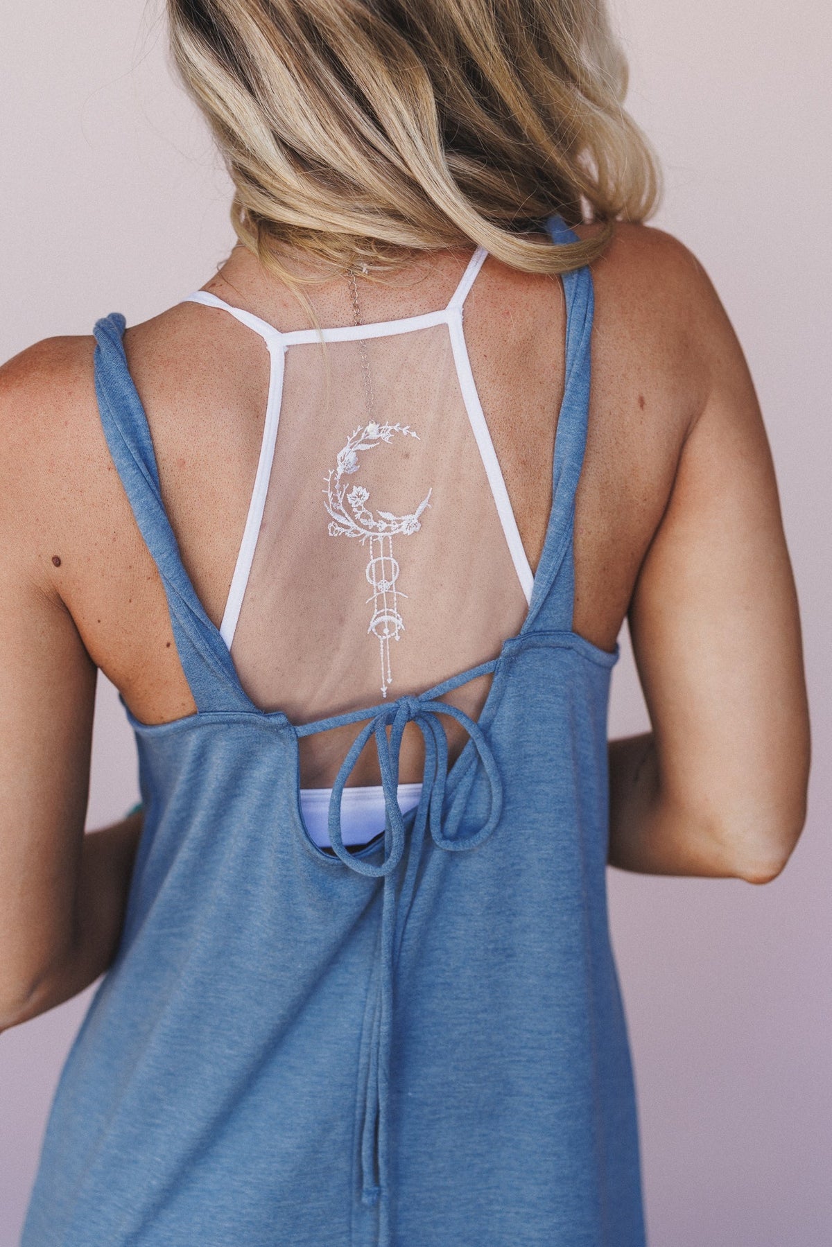 Bound By Moonlight Maxi Dress - Blue