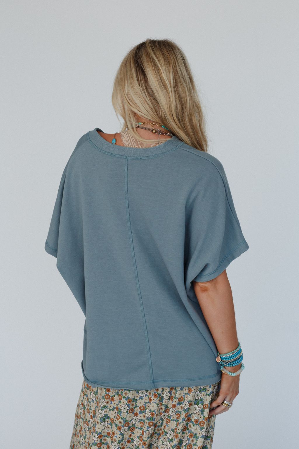 The Nest Payton Top - Blue