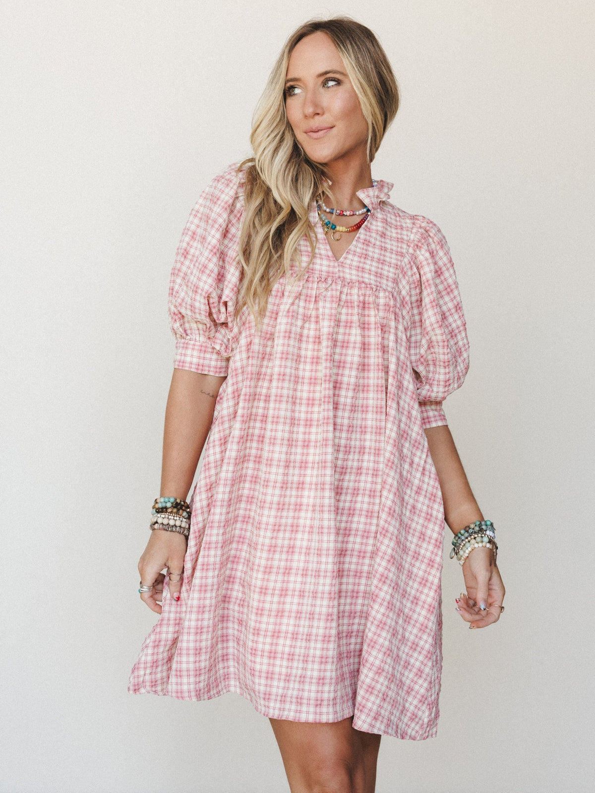 Sunset Willow Dress - Pink
