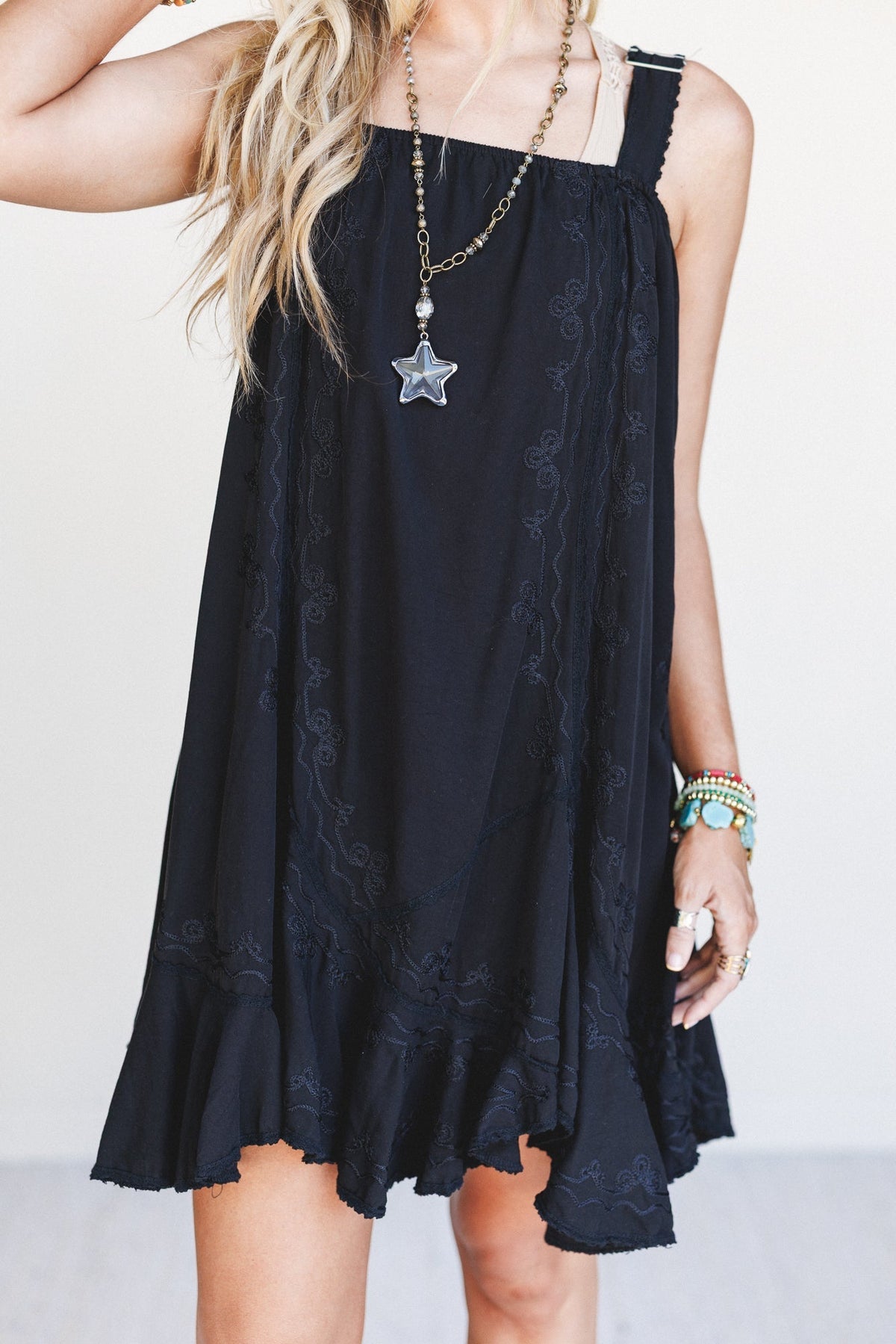 Night Tide Dress - Black
