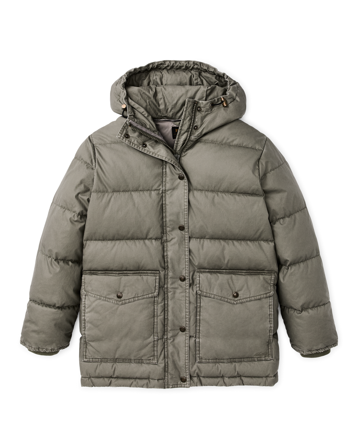 Women's Heritage Cotton Down Parka - Smokey Olive