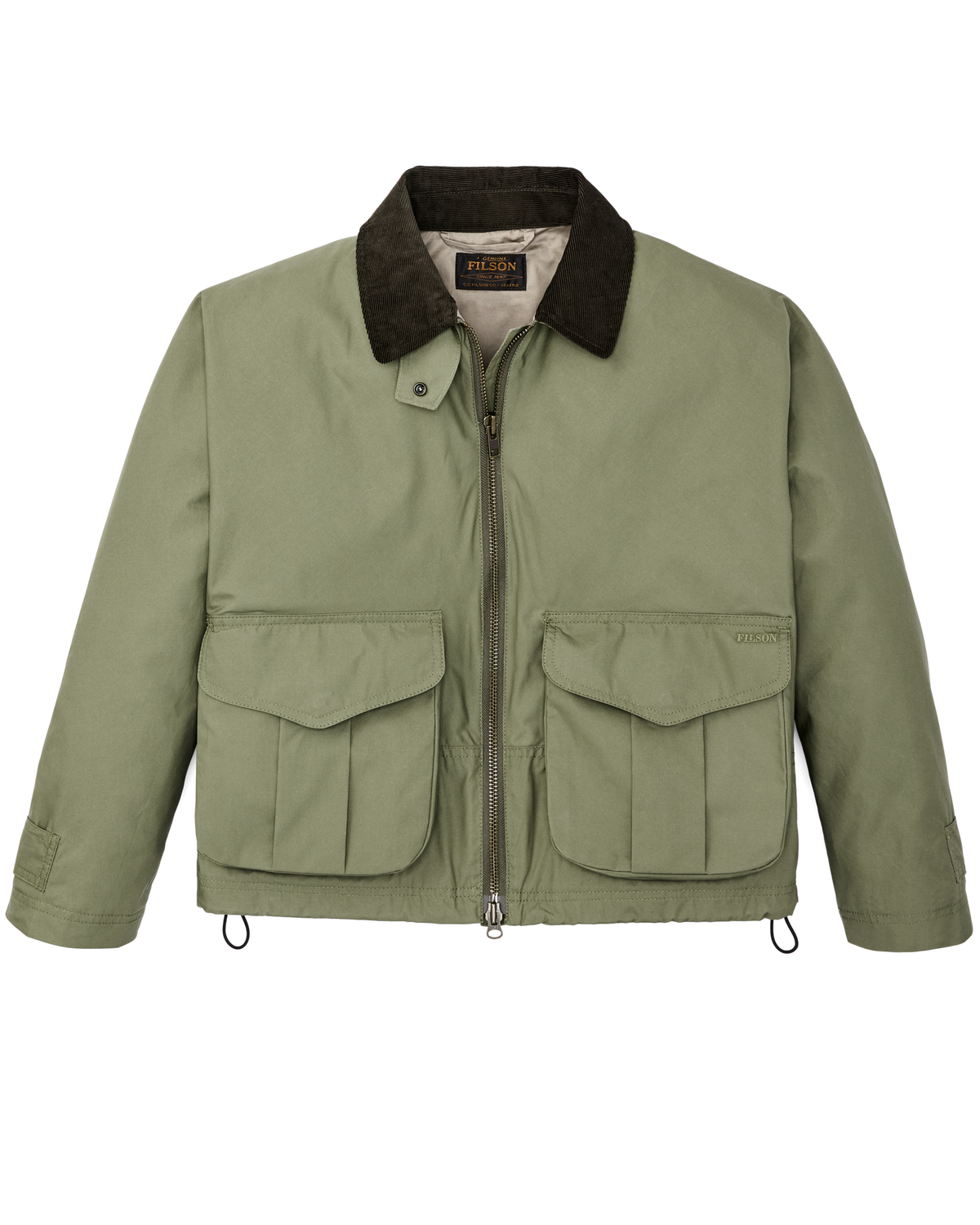 Women's Dry Wax Short Work Jacket - Slate Olive
