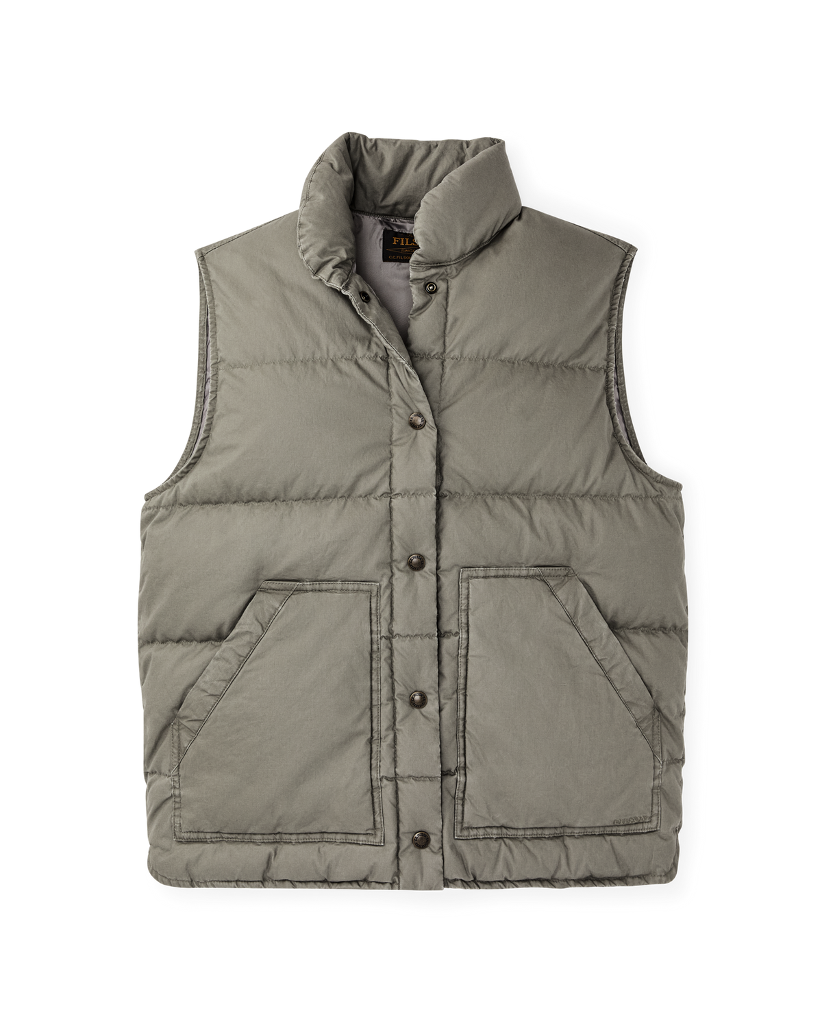 Women's Heritage Cotton Down Vest - Smokey Olive