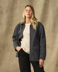 Women's Insulated Denim Outfitter Coat - Black