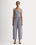 The Utility Coverall in Linen | Navy Chambray