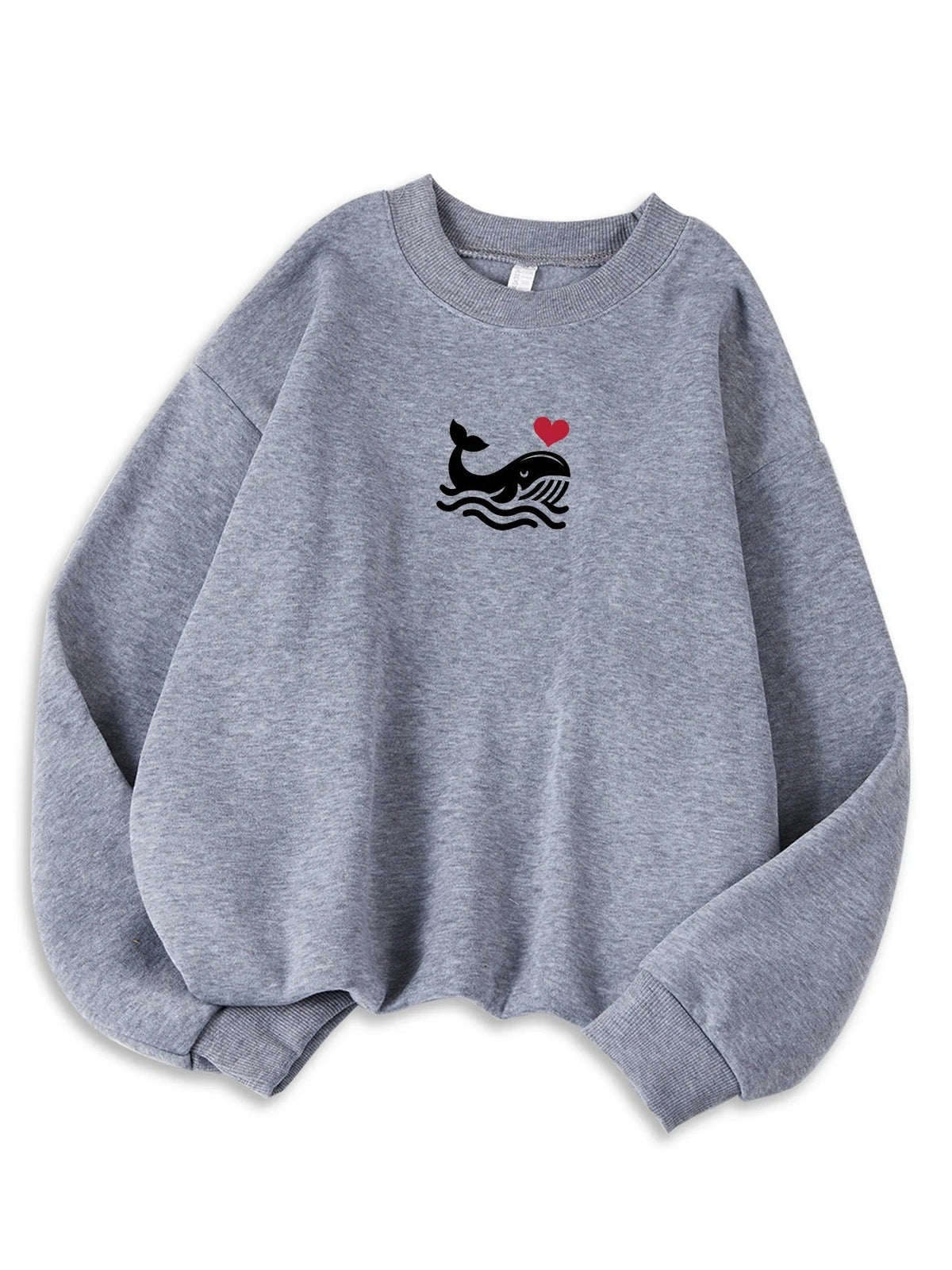 Casual Print Cozy Hoodie Sweatshirt for Fall