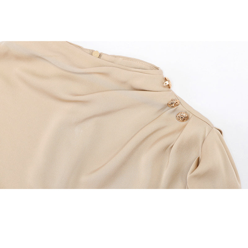 Elegant Silk Blouse For Womens 100 Mulberry Long Silk Pullover