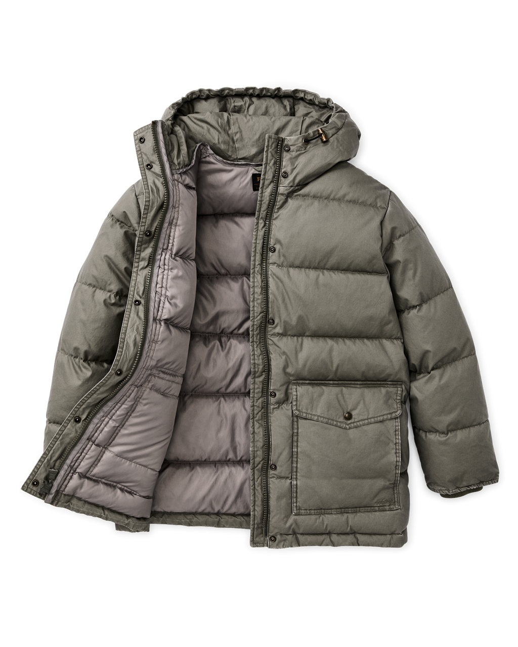 Women's Heritage Cotton Down Parka - Smokey Olive