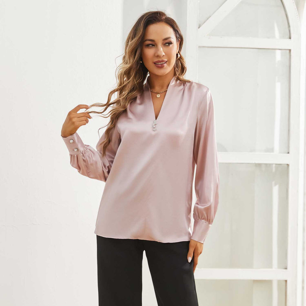 Silk Blouse For Women 100% Mulberry Silk Shirts