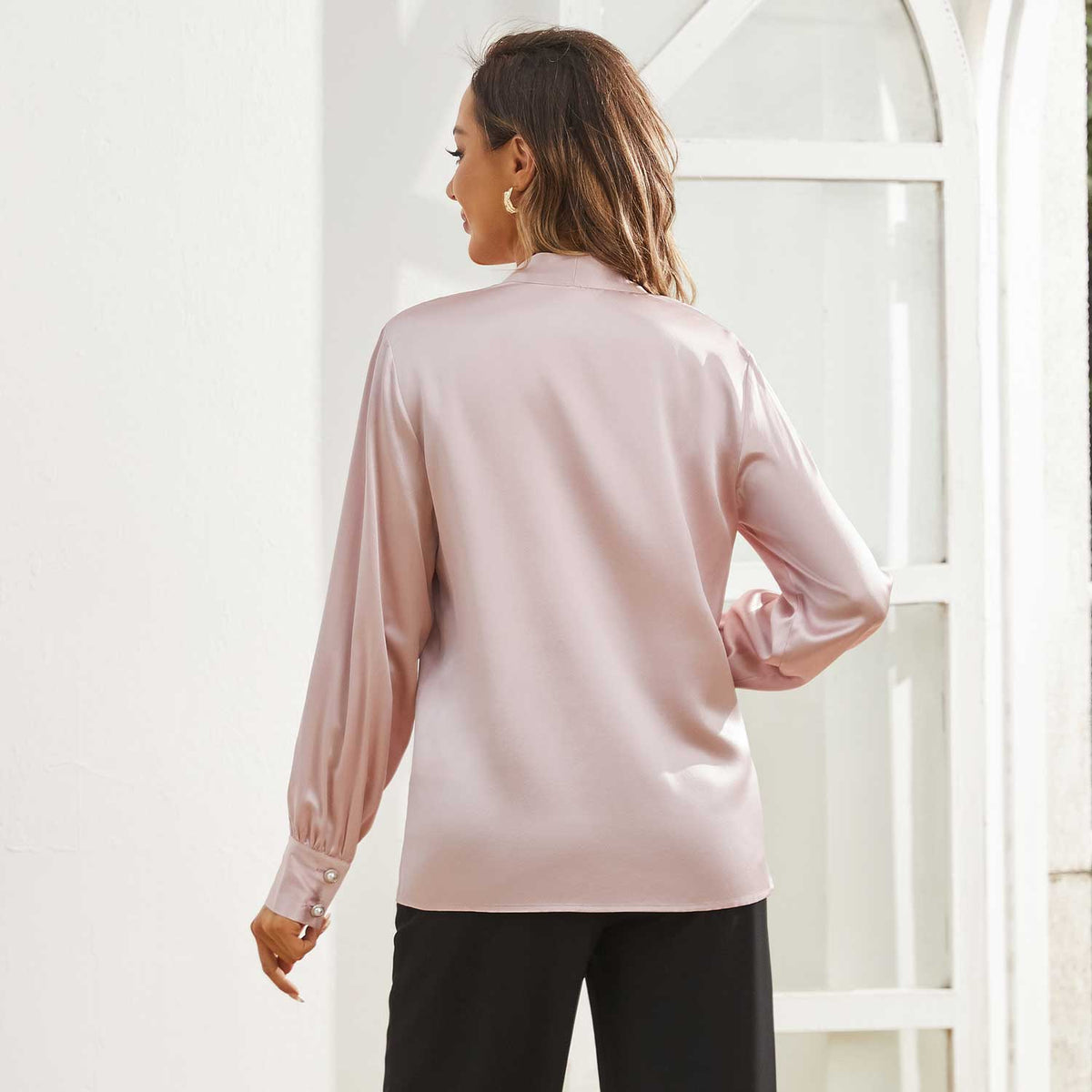 Silk Blouse For Women 100% Mulberry Silk Shirts