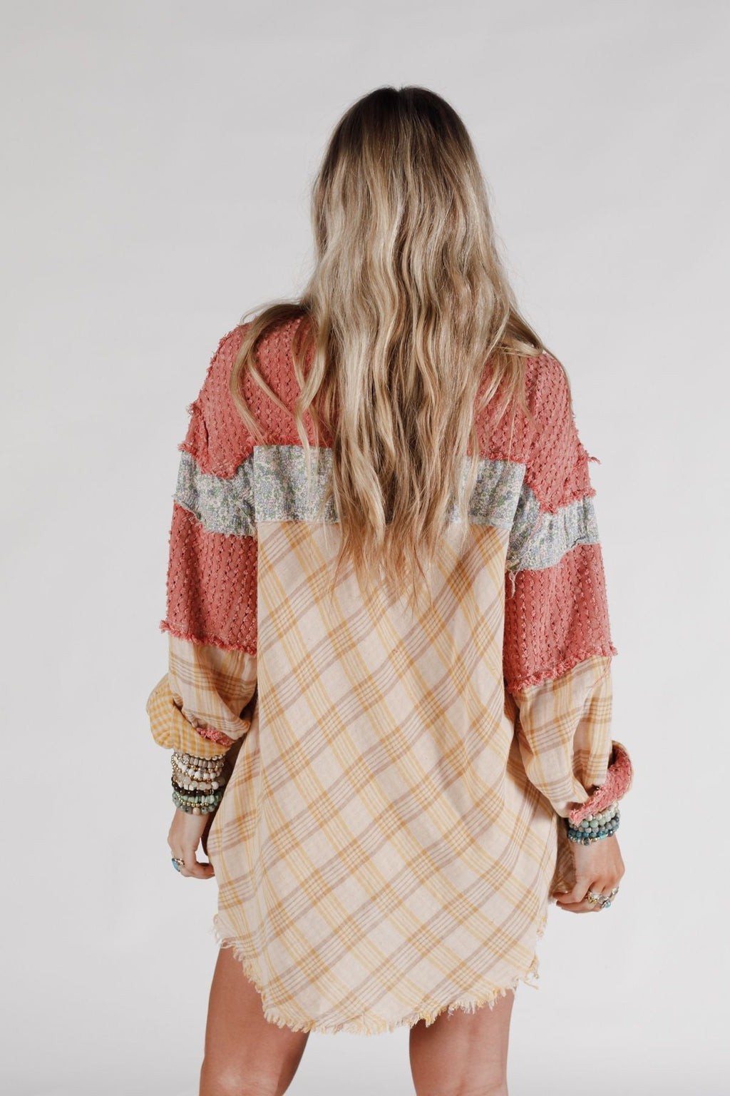 Winslow Textured Shacket - Brick
